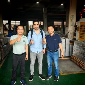 Factory Tour for European Client | JUFENG Die Casting